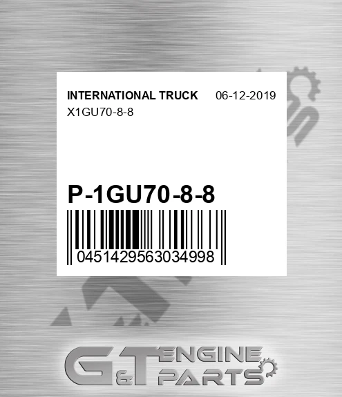 P-1GU70-8-8 X1gu70-8-8