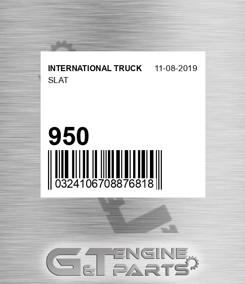 950 Slat