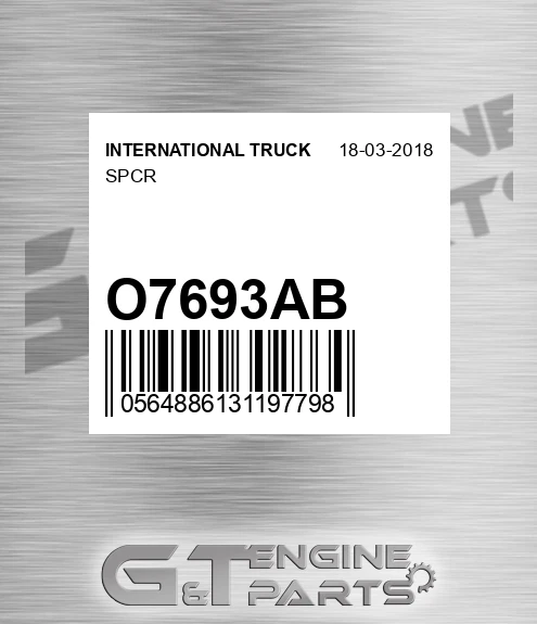 O7693AB INTERNATIONAL TRUCK Spcr