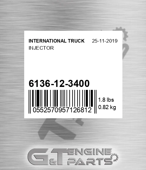 6136-12-3400 Injector