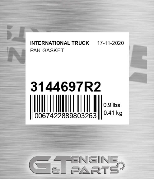 3144697R2 Pan Gasket