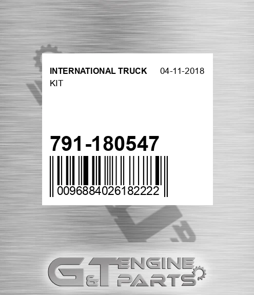 791-180547 Kit