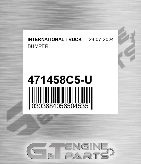 471458C5-U Bumper