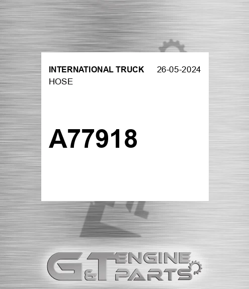 A77918 Hose