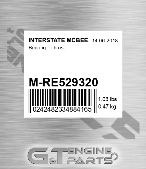 M-RE529320 Bearing - Thrust