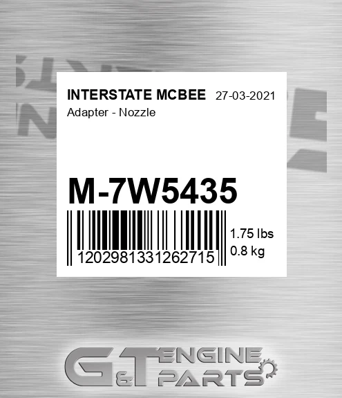 M-7W5435 Adapter - Nozzle