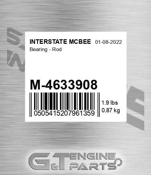M-4633908 Bearing - Rod