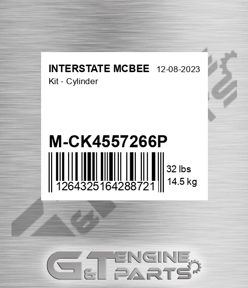 M-CK4557266P Kit - Cylinder for INTERSTATE MCBEE