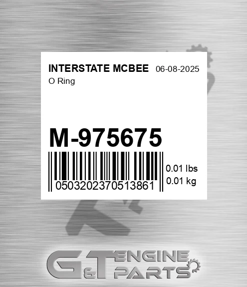 M-975675 O Ring