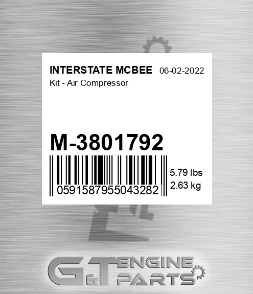 M-3801792 Kit - Air Compressor