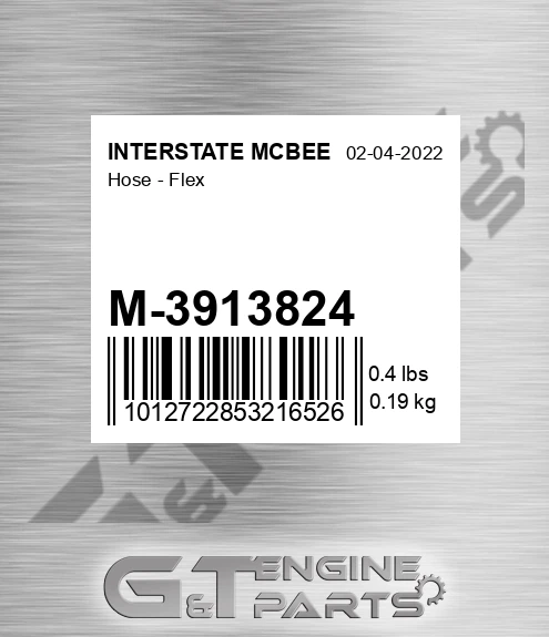 M-3913824 Hose - Flex