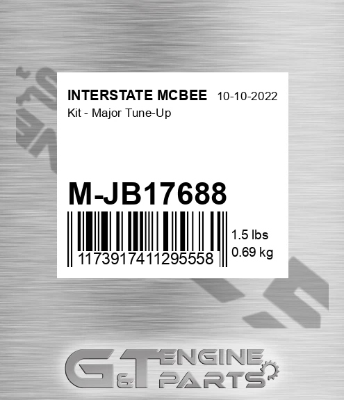 M-JB17688 Kit - Major Tune-up