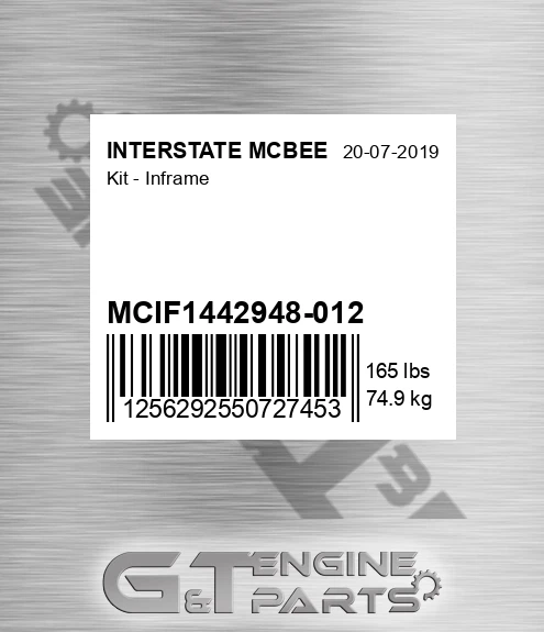 MCIF1442948-012 Kit - Inframe