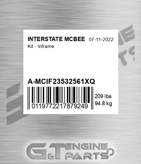 A-MCIF23532561XQ Kit - Inframe