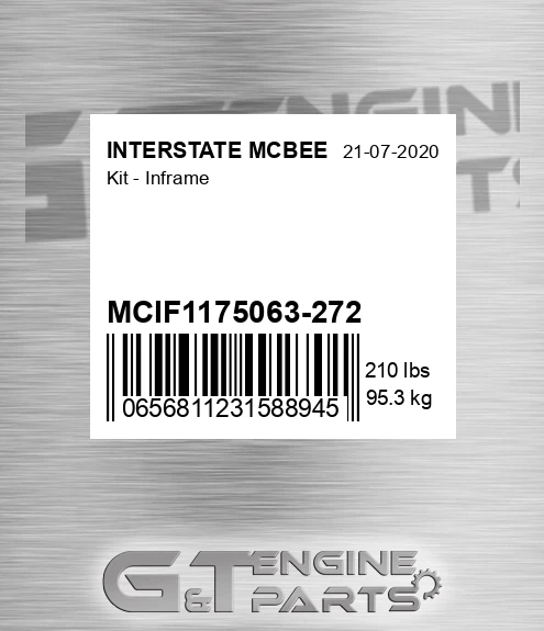 MCIF1175063-272 Kit - Inframe