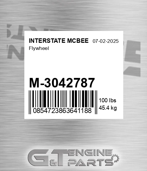 M-3042787 Flywheel