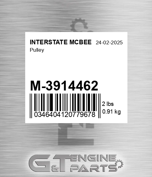 M-3914462 Pulley