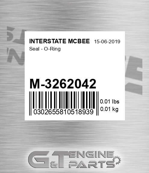 M-3262042 Seal - O-ring