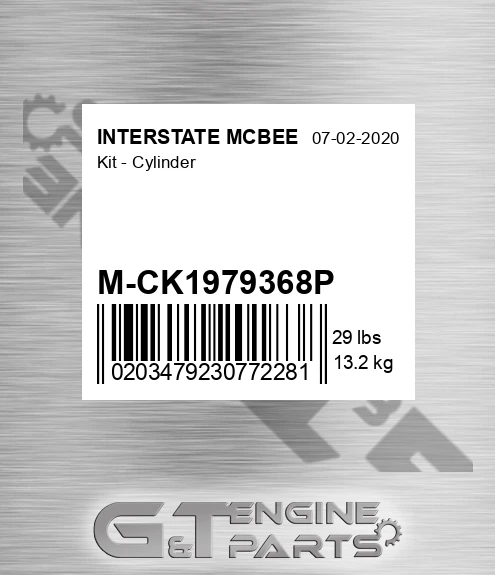 M-CK1979368P Kit - Cylinder for INTERSTATE MCBEE