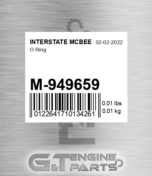 M-949659 O Ring