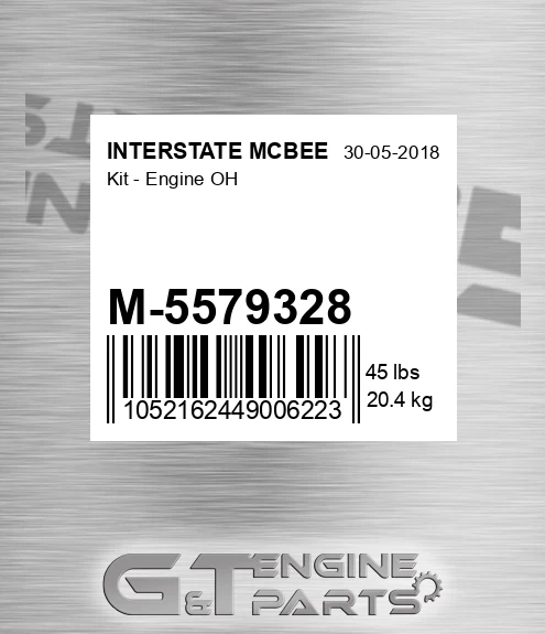 M-5579328 Kit - Engine Oh