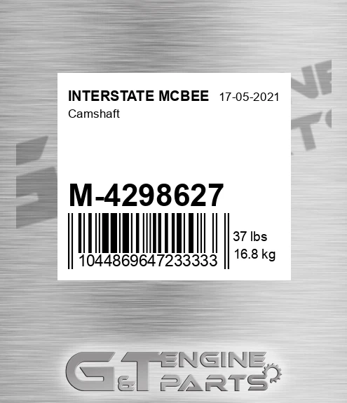 M-4298627 Camshaft