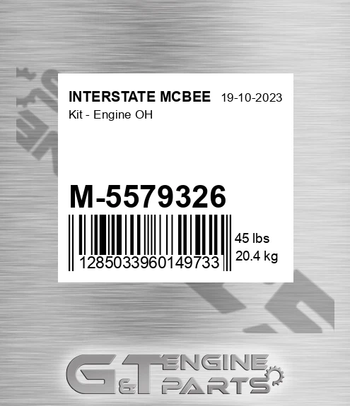 M-5579326 Kit - Engine Oh