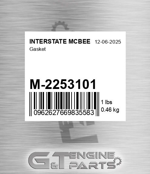 M-2253101 Gasket