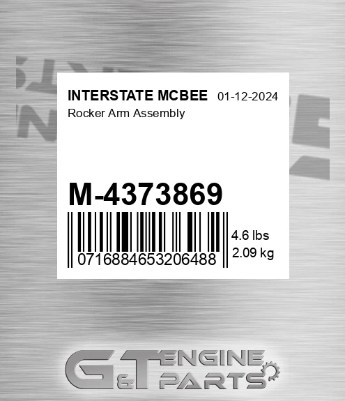 M-4373869 Rocker Arm Assembly