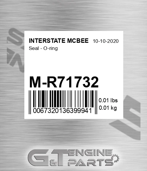 M-R71732 Seal - O-ring