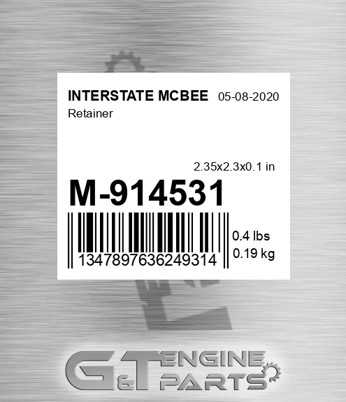 M-914531 Retainer