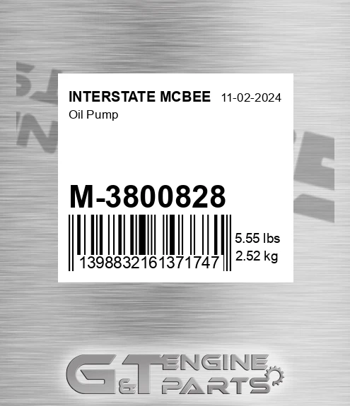 M-3800828 Oil Pump
