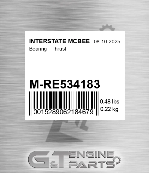 M-RE534183 Bearing - Thrust