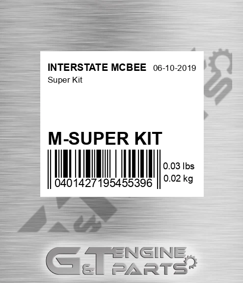 M-SUPER KIT Super Kit for INTERSTATE MCBEE