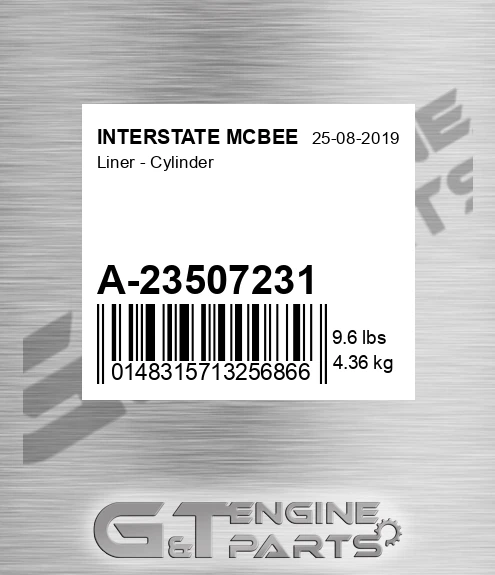 A-23507231 Liner - Cylinder