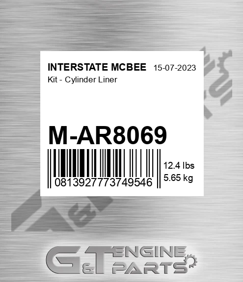 M-AR8069 Kit - Cylinder Liner