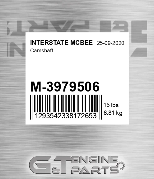 M-3979506 Camshaft