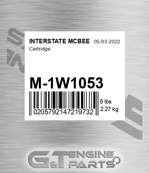 M-1W1053 Cartridge