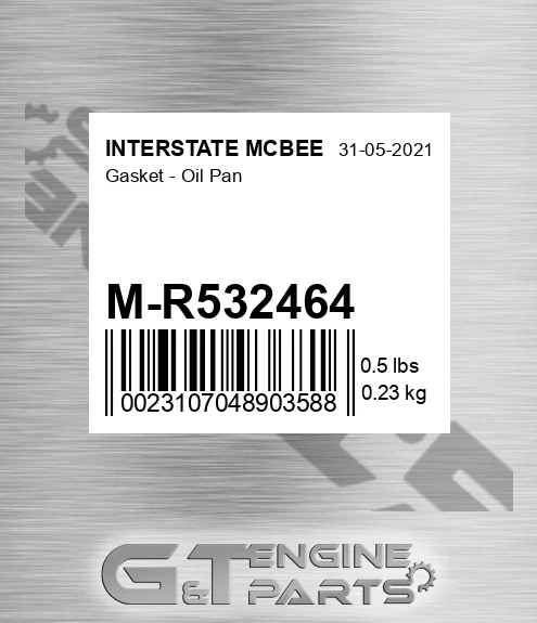 M-R532464 Gasket - Oil Pan