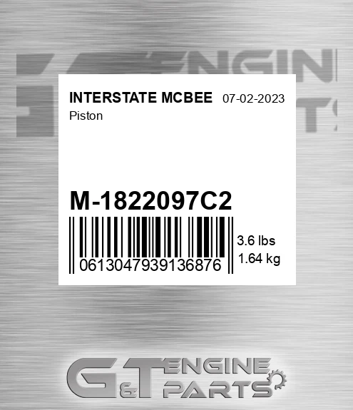 M-1822097C2 Piston