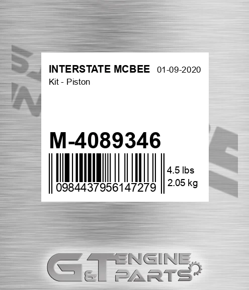 M-4089346 Kit - Piston