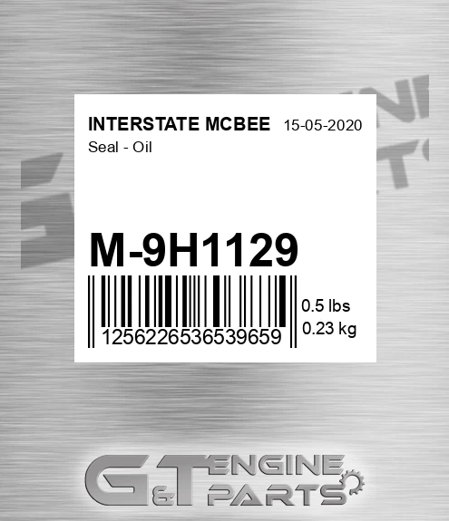 M-9H1129 Seal - Oil for INTERSTATE MCBEE