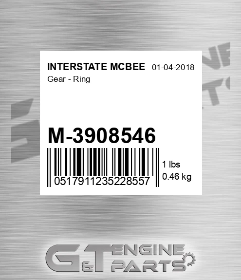 M-3908546 Gear - Ring