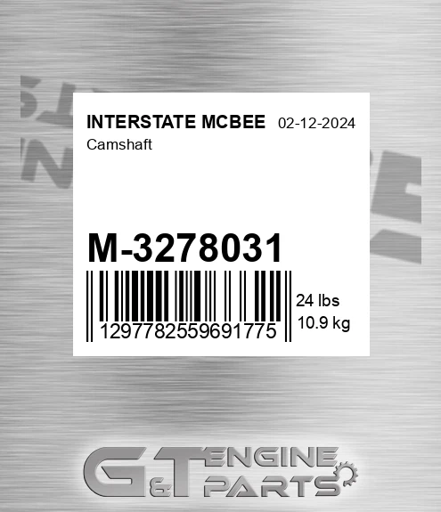 M-3278031 Camshaft