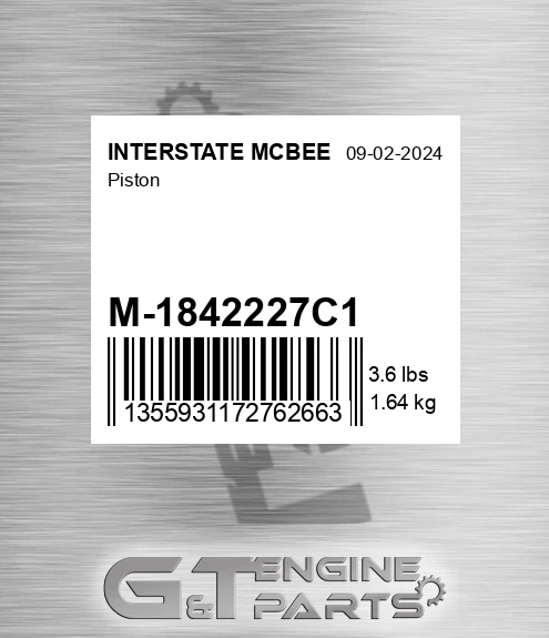 M-1842227C1 Piston