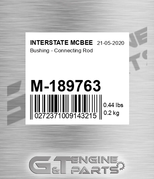 M-189763 Bushing - Connecting Rod