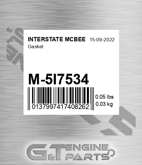 M-5I7534 Gasket