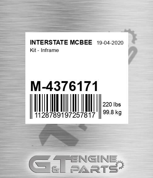 M-4376171 Kit - Inframe