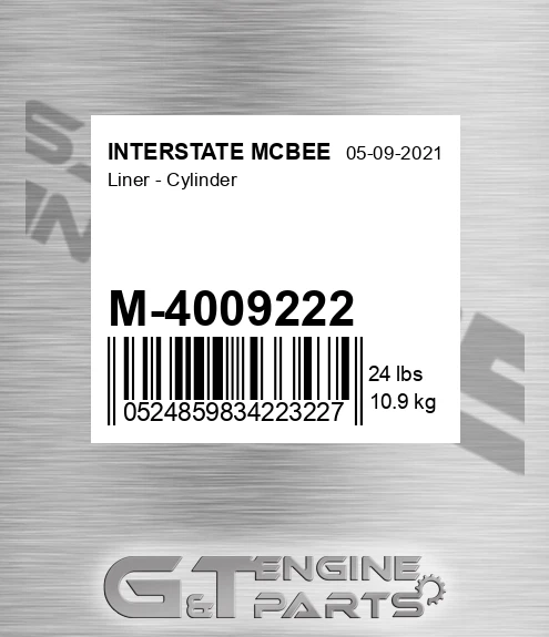 M-4009222 Liner - Cylinder