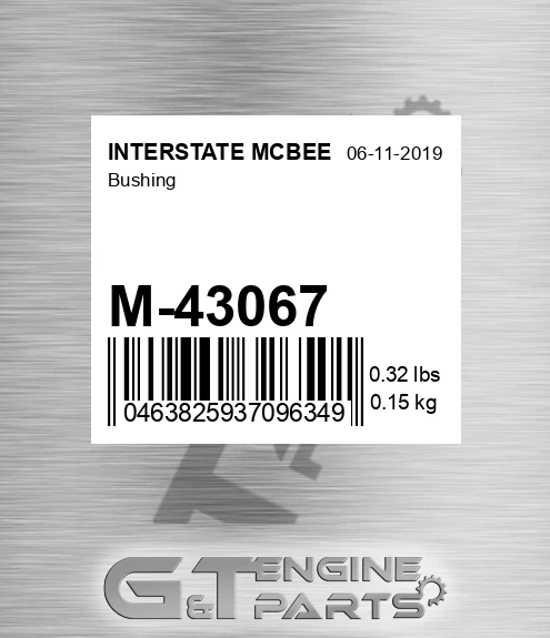 M-43067 Bushing